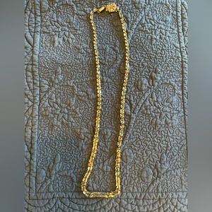 Silver graphite-colored necklace